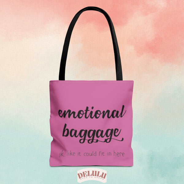 Tote Bag Emotional Bagage Pink - DeLuLu