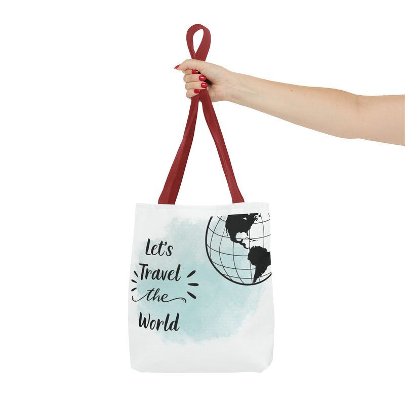 Tote Bag travel the world with Sarah W