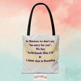 Tote Bag Moroccan Meme