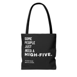 Tote Bag High Five with a chair - DeLuLu