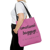 Tote Bag Emotional Bagage Pink - DeLuLu