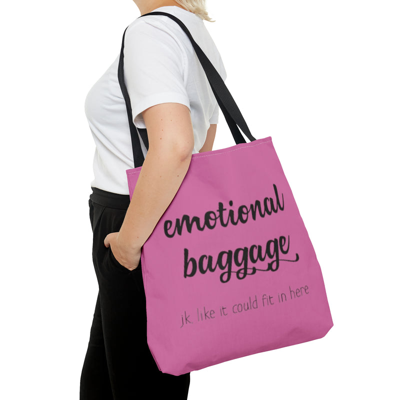 Tote Bag Emotional Bagage Pink - DeLuLu