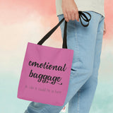 Tote Bag Emotional Bagage Pink - DeLuLu