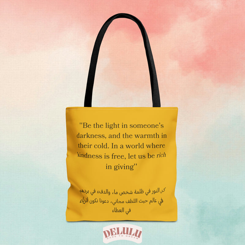 Tote Bag Be kind Arabic - DeLuLu