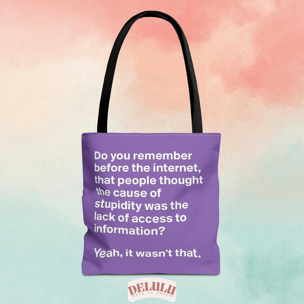 Tote Bag Stupidity - DeLuLu