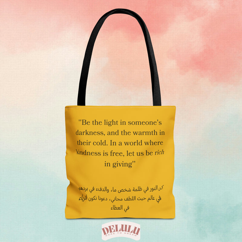 Tote Bag Be kind Arabic - DeLuLu