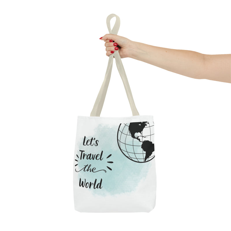 Tote Bag travel the world with Sarah W