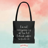 Tote Bag Cup Of Tea - DeLuLu