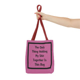 Tote Bag Pink This Bag Holds - DeLuLu