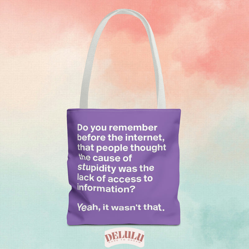 Tote Bag Stupidity - DeLuLu