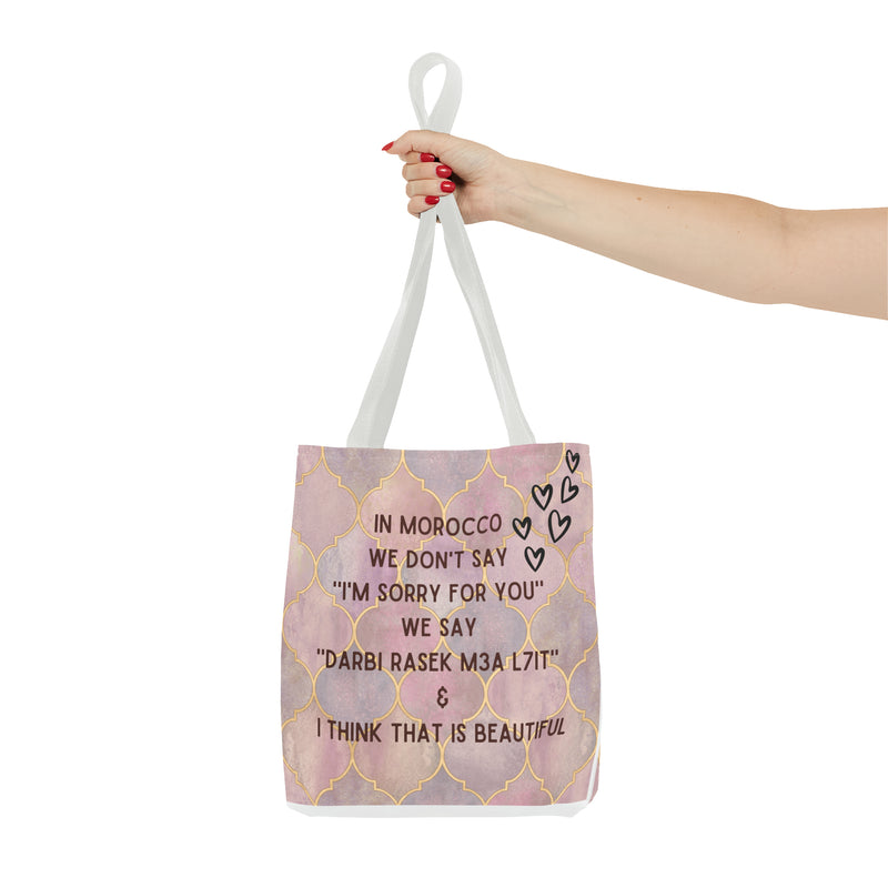 Tote Bag Moroccan sayings funny