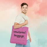 Tote Bag Emotional Bagage Pink - DeLuLu