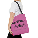 Tote Bag Emotional Bagage Pink - DeLuLu