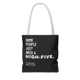 Tote Bag High Five with a chair - DeLuLu