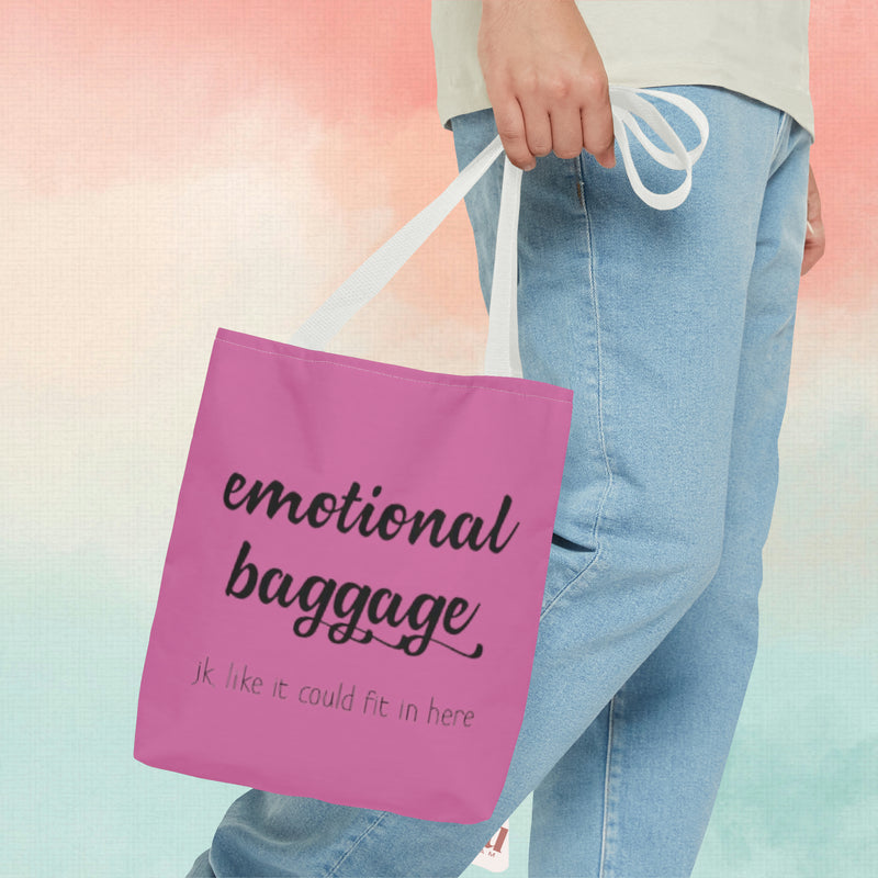 Tote Bag Emotional Bagage Pink - DeLuLu