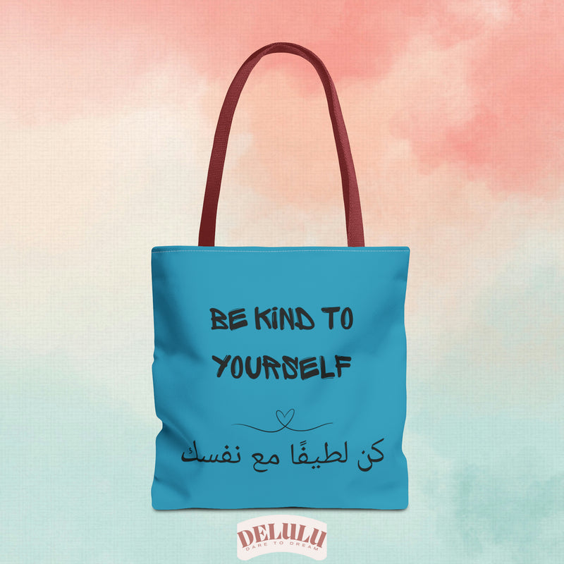 Tote Bag Arabic be kind to yourself/ you are enough