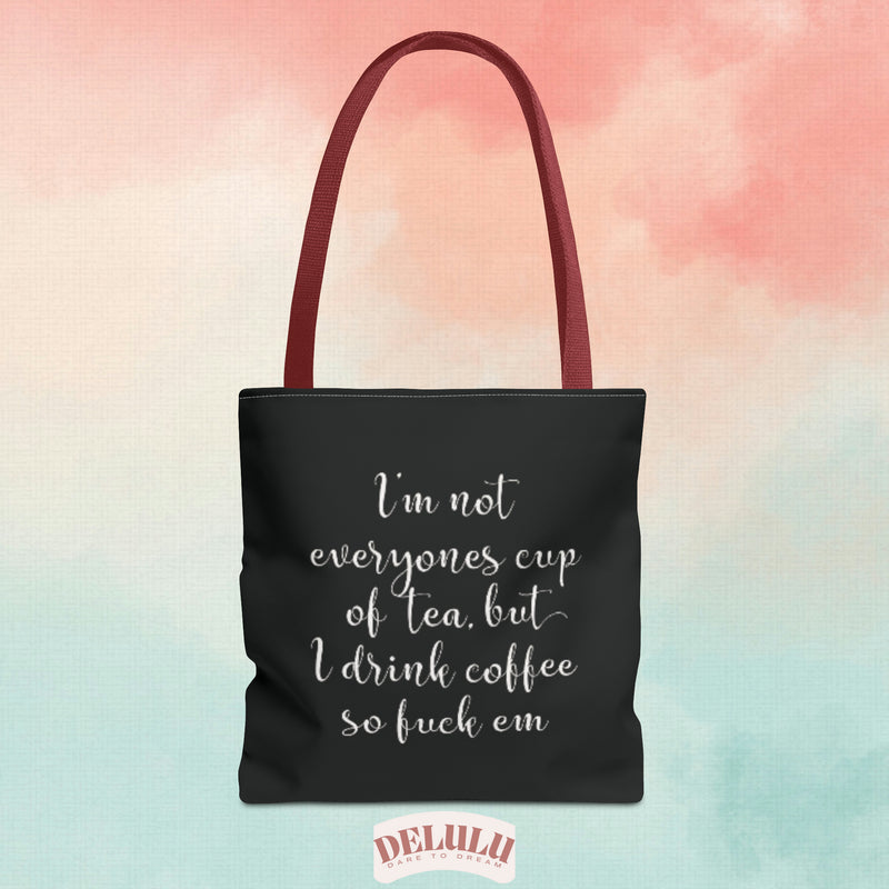 Tote Bag Cup Of Tea - DeLuLu