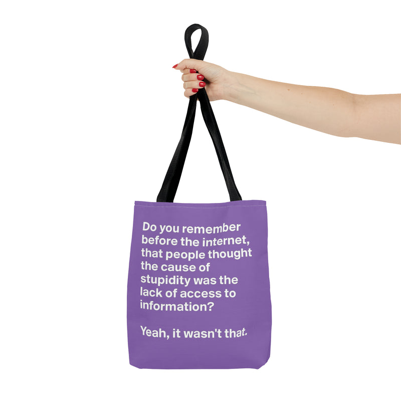 Tote Bag Stupidity - DeLuLu