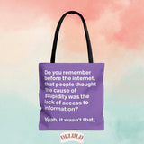 Tote Bag Stupidity - DeLuLu