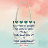 Tote Bag Moroccan memes