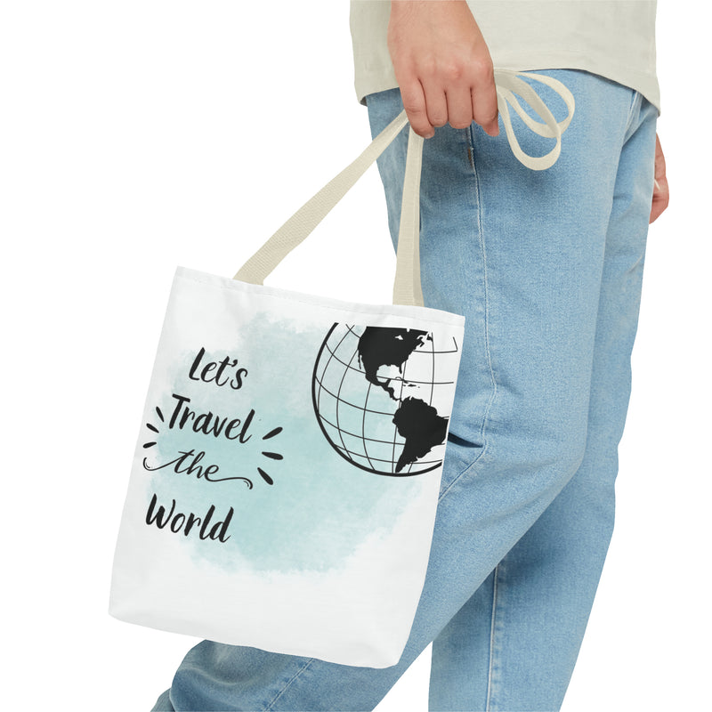 Tote Bag travel the world with Sarah W