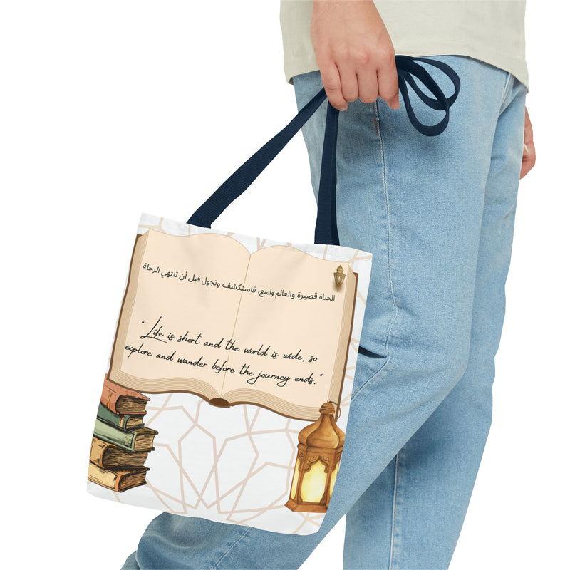 Tote Bag Travel different sides