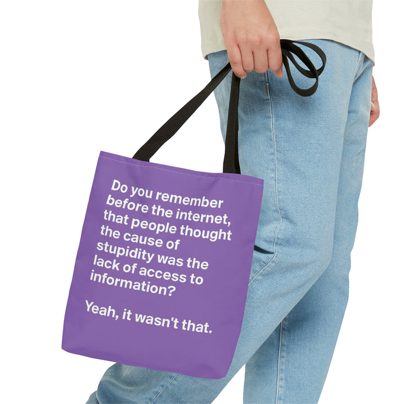 Tote Bag Stupidity - DeLuLu