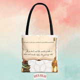 Tote Bag Travel different sides