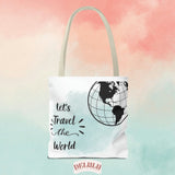 Tote Bag travel the world with Sarah W