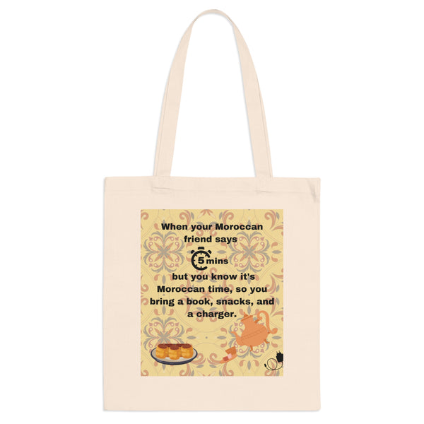 Tote Bag Moroccan Time