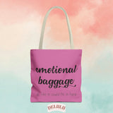 Tote Bag Emotional Bagage Pink - DeLuLu