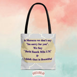 Tote Bag Moroccan Meme