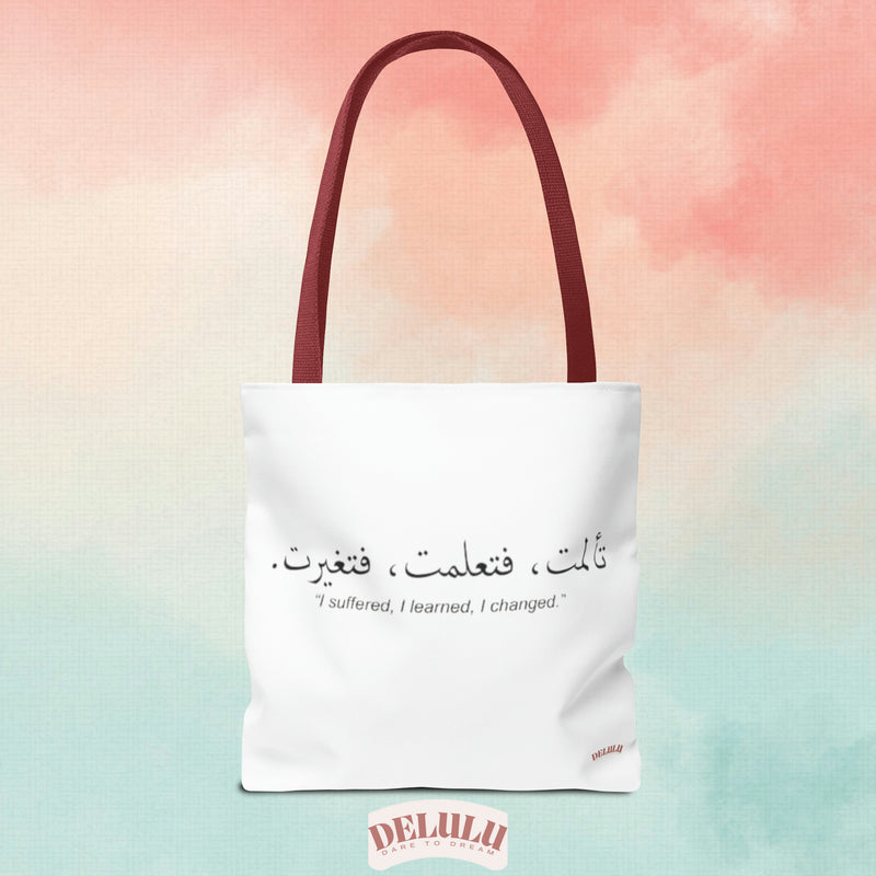 Tote Bag Arabic Suffered - DeLuLu