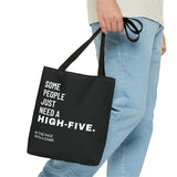 Tote Bag High Five with a chair - DeLuLu