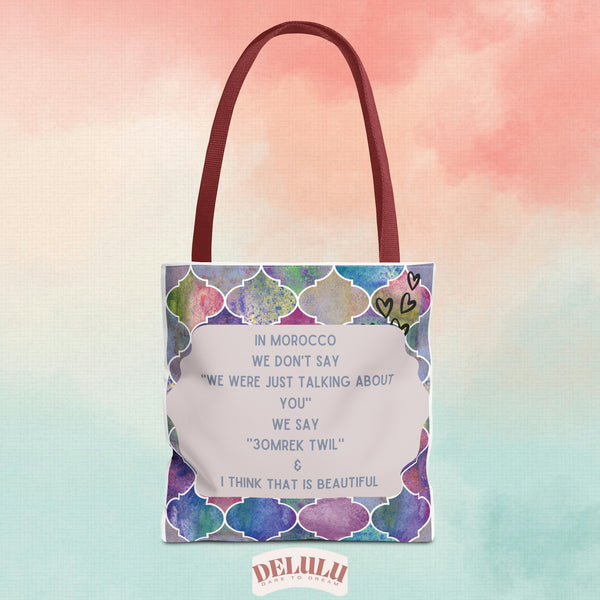 Tote Bag in Morocco we say