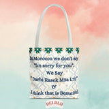 Tote Bag Moroccan memes