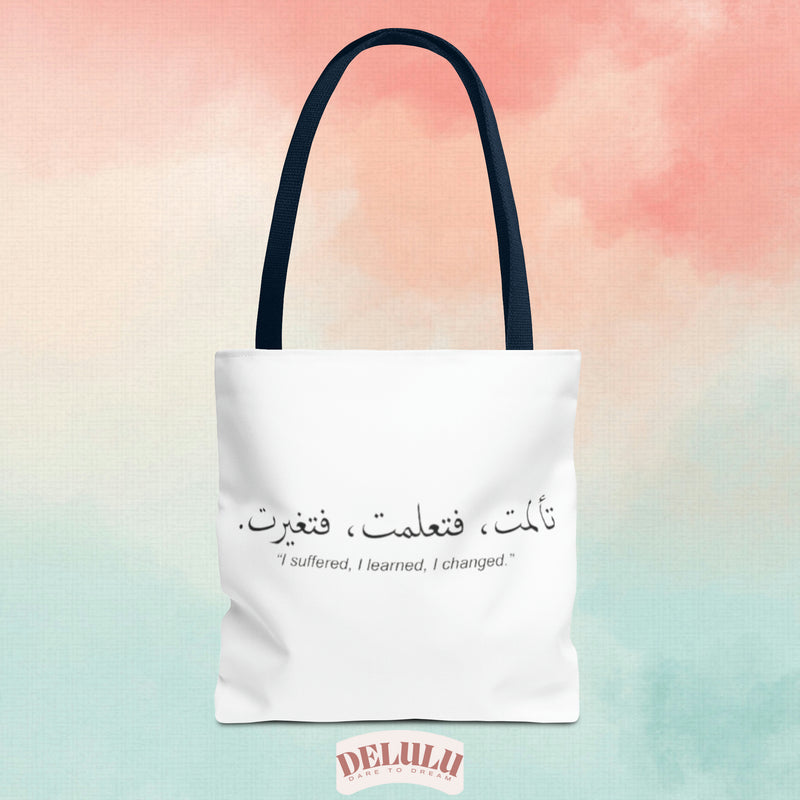 Tote Bag Arabic Suffered - DeLuLu