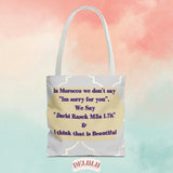 Tote Bag Moroccan Meme